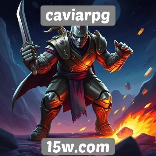 Diversidade de jogos disponíveis no Caviarpg